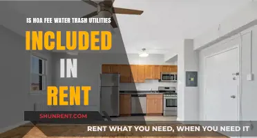 Are HOA Fees, Water, and Trash Utilities Included in Your Rent?