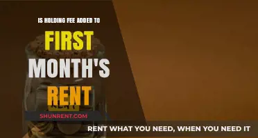 Is Holding Fee Included in First Month's Rent? A Guide