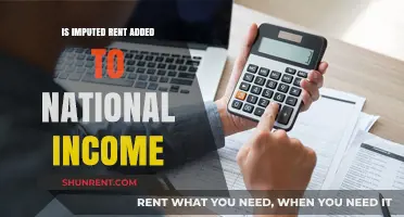 Is Imputed Rent Included in National Income Calculations?
