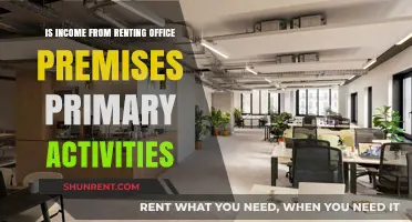 Is Renting Office Space a Primary Business Activity?