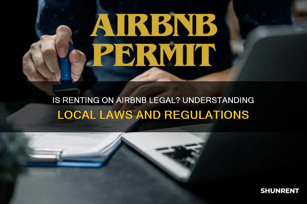 is it against the law to rent on airbnb