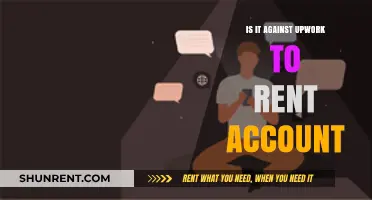 Is Renting Your Upwork Account Allowed? Rules and Risks Explained