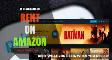 Is It Available to Rent on Amazon? A Quick Guide