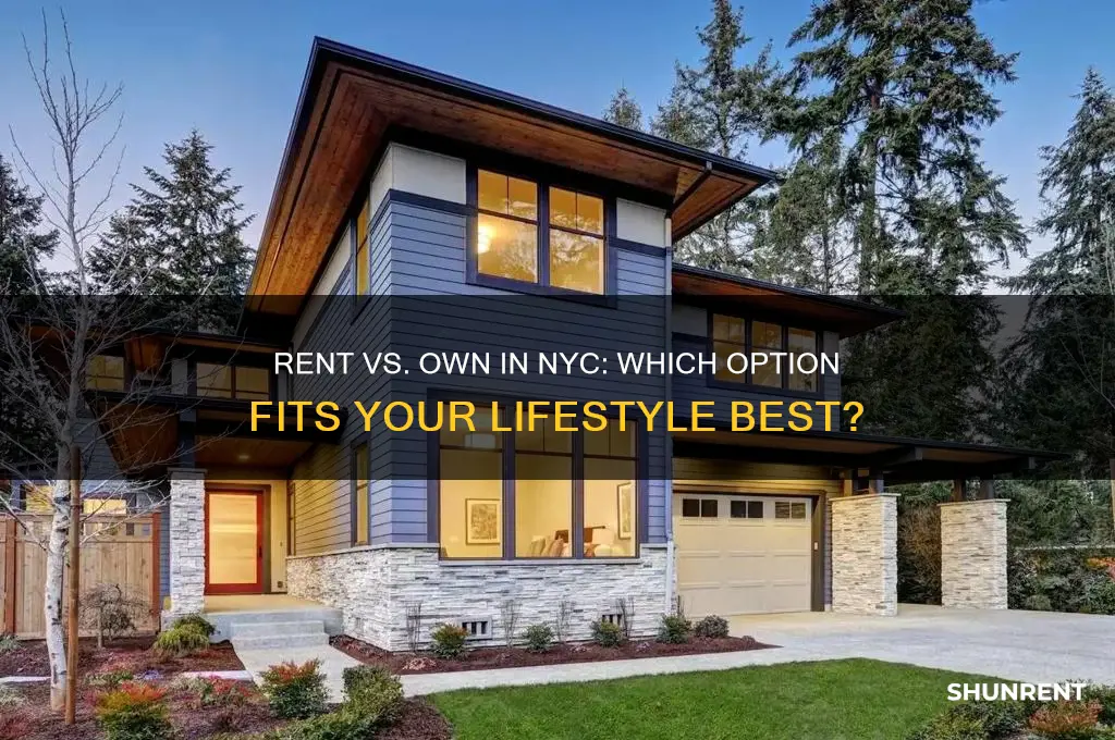 is it better rent or own in nyc