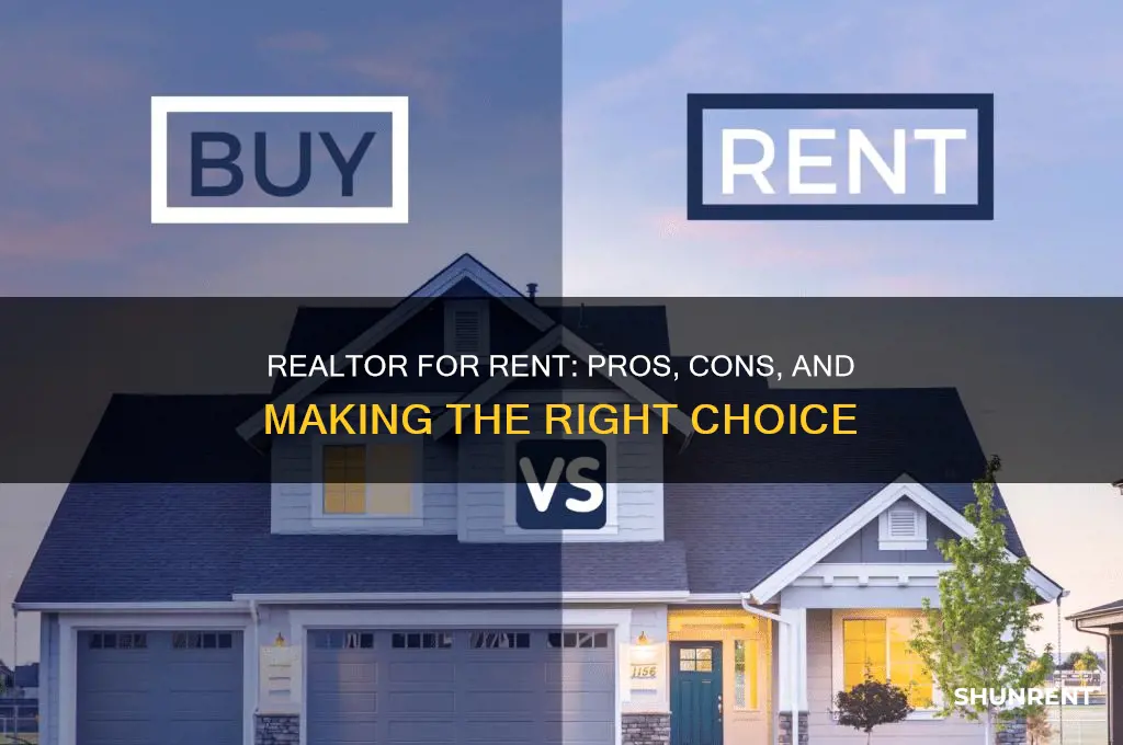 is it better to go with realtor for rent