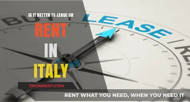 Leasing vs. Renting in Italy: Which Option Suits You Best?