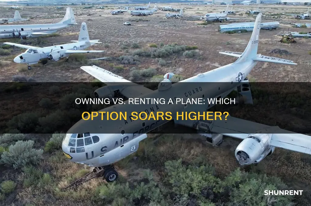 is it better to own or rent a plane