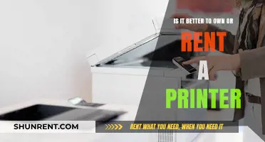 Owning vs. Renting a Printer: Which Option Saves You More?