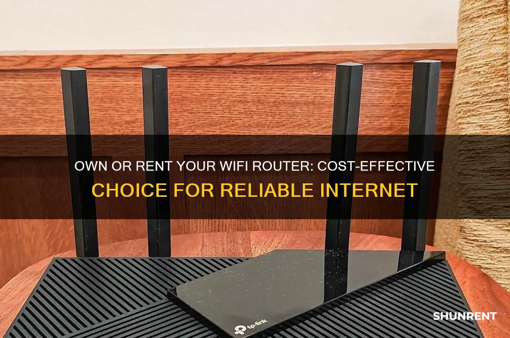 is it better to own your wifi router or rent