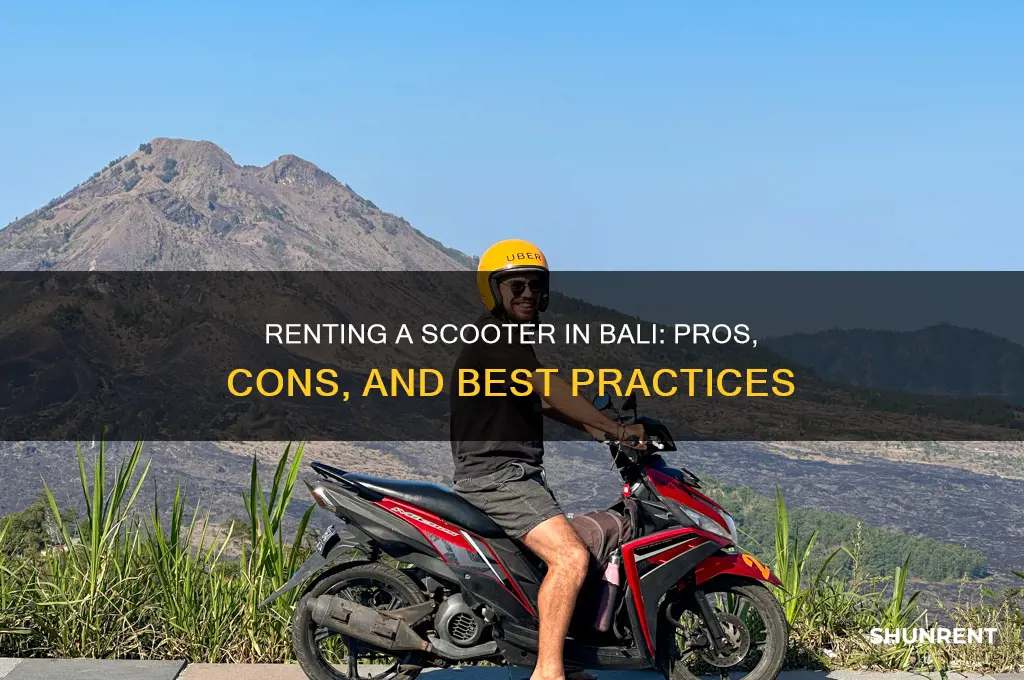 is it better to rent a scooter in bali