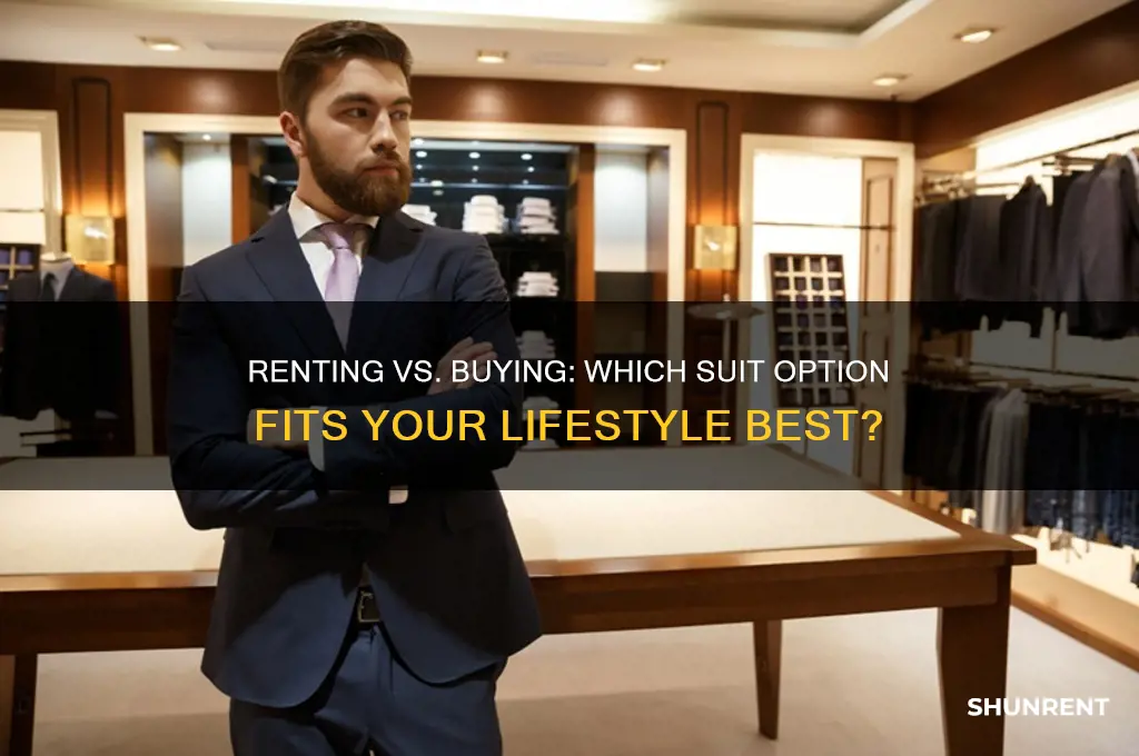 is it better to rent a suit