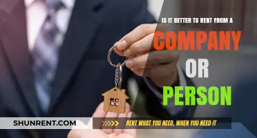 Renting Dilemma: Company vs. Individual – Which Option Suits You Best?
