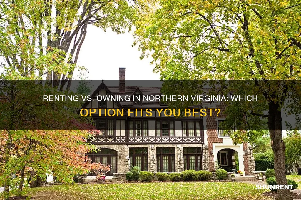 is it better to rent or own in northern virginia