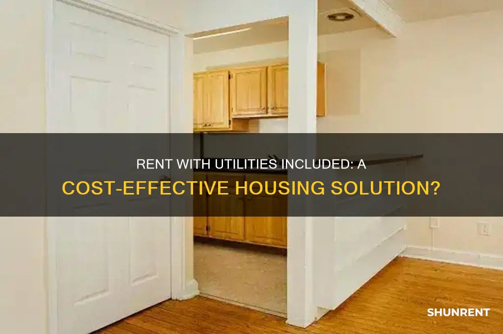 is it cheaper for rent to include utilties