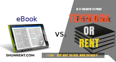 Print or Rent Textbooks: Which Option Saves You More Money?