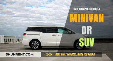Renting a Minivan vs. SUV: Which Option Saves You Money?