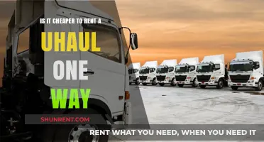 Is One-Way U-Haul Rental Cheaper? Cost Analysis and Tips