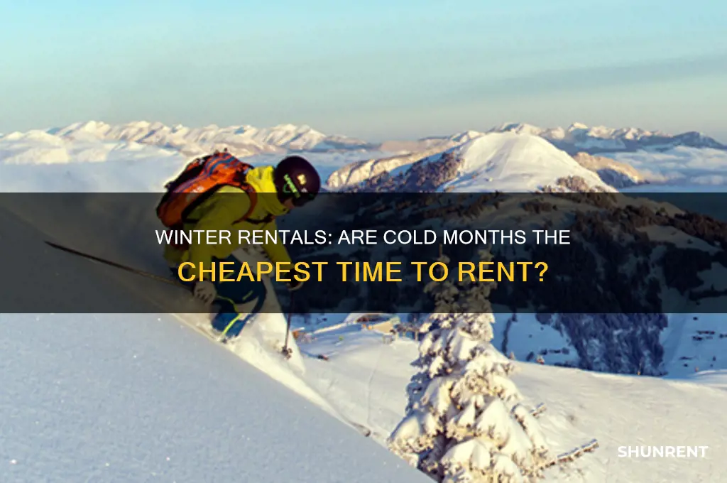 is it cheaper to rent in the winter