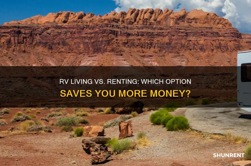 is it cheaper to rent or live in an rv
