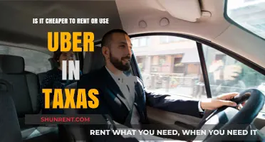 Renting vs. Uber in Texas: Which Option Saves You More Money?