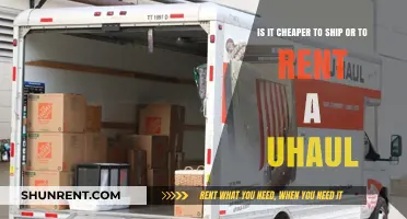 Shipping vs. U-Haul Rental: Which Option Saves You More Money?