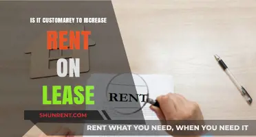 Is Increasing Rent on Lease Renewal a Standard Practice?