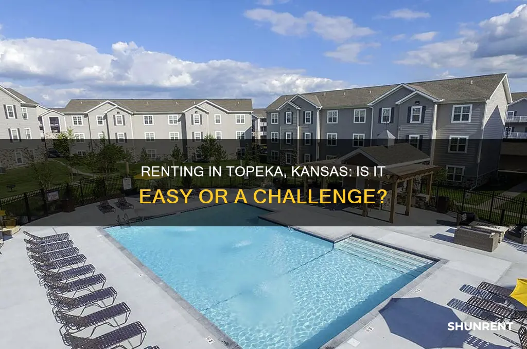 is it easy to rent and apt in topeaka kansas