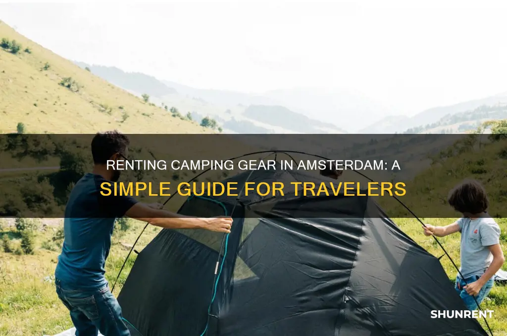 is it easy to rent camping equipment in amsterdam