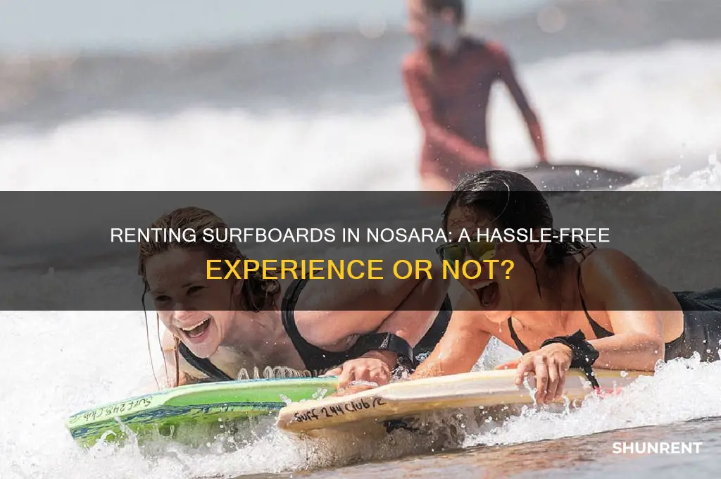 is it easy to rent surfboards in nosara