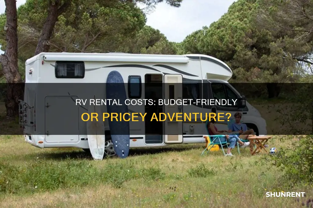 is it expensive to rent an rv