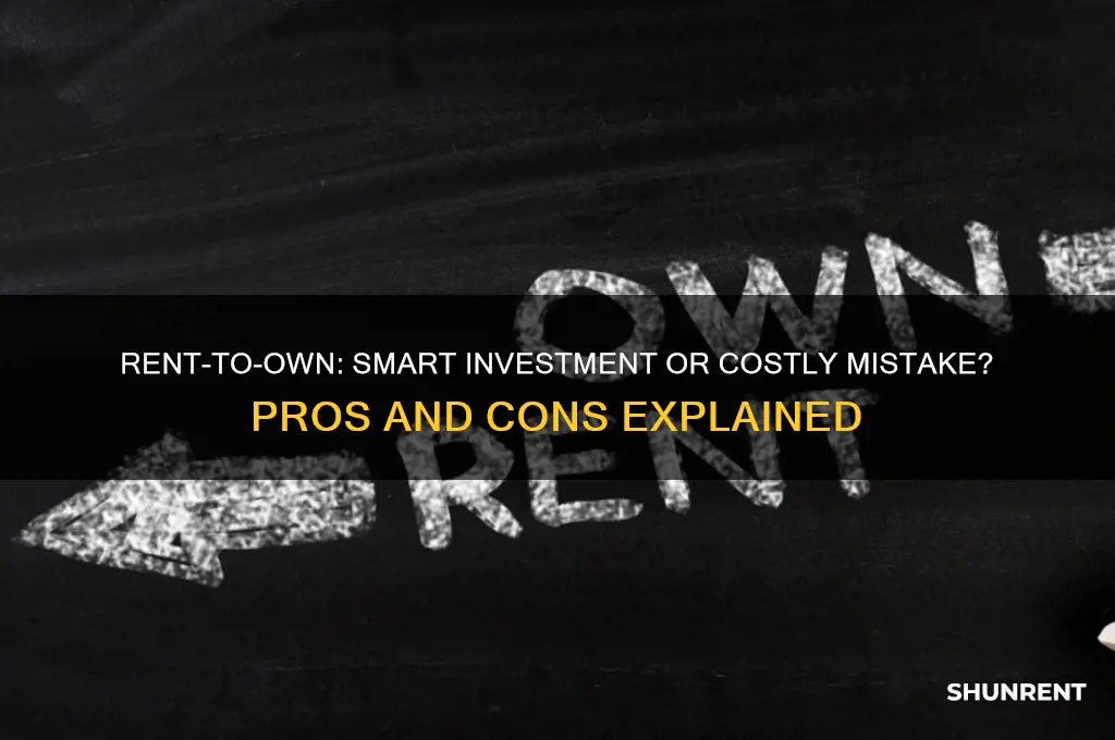 is it good to do rent to own