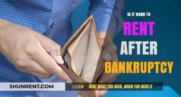 Renting After Bankruptcy: Challenges and Strategies for Success