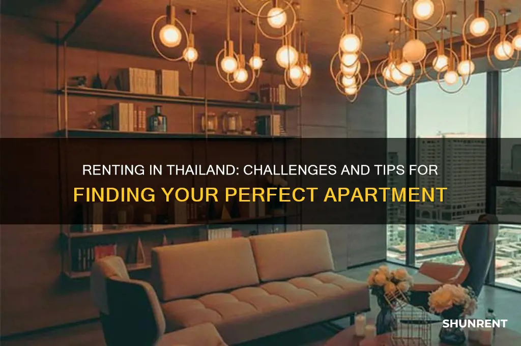 is it hard to rent an apt in thailand