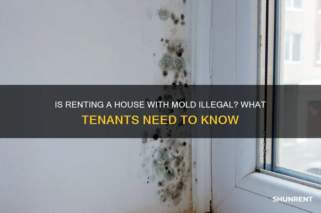 is it ilegal to rent a hosur with mold