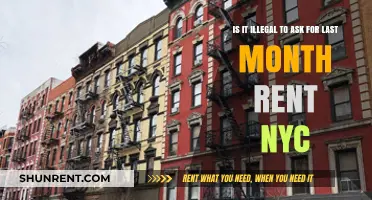 Is Asking for Last Month's Rent in NYC Illegal? Explained