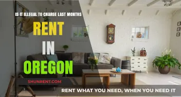 Is Charging Last Month's Rent in Oregon Illegal? A Guide
