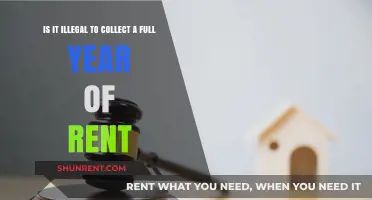 Is Collecting a Full Year's Rent Upfront Legal?
