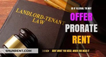 Is Not Offering Prorate Rent Illegal? Understanding Landlord Obligations