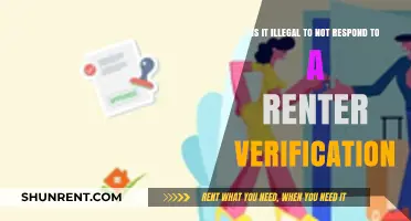 Is Ignoring Renter Verification Requests Against the Law?
