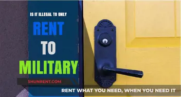 Is Renting Exclusively to Military Personnel Legal? Understanding Fair Housing Laws
