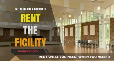 Can Churches Legally Rent Out Their Facilities? Exploring the Legalities