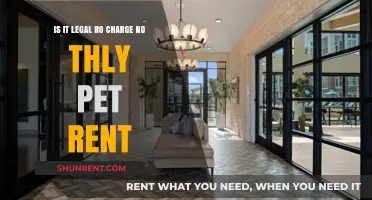 Is Monthly Pet Rent Legal? Understanding Tenant Rights and Fees