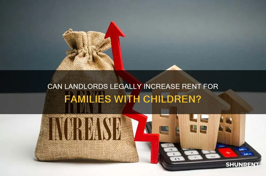 is it legal to charge more rent for children