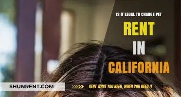 Is Pet Rent Legal in California? Understanding Tenant Rights and Laws