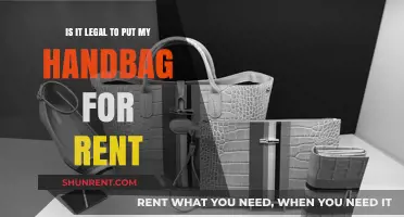 Renting Your Handbag: Legal Considerations and Guidelines Explained