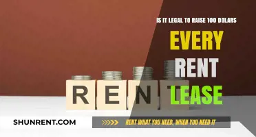 Is Raising Rent by $100 Each Lease Renewal Legally Permissible?