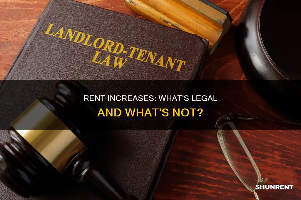 is it legal to raise rent every year