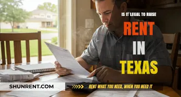 Is Raising Rent in Texas Legal? Understanding Landlord Rights and Limits