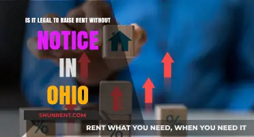 Ohio Rent Increase Laws: Can Landlords Raise Rent Without Notice?