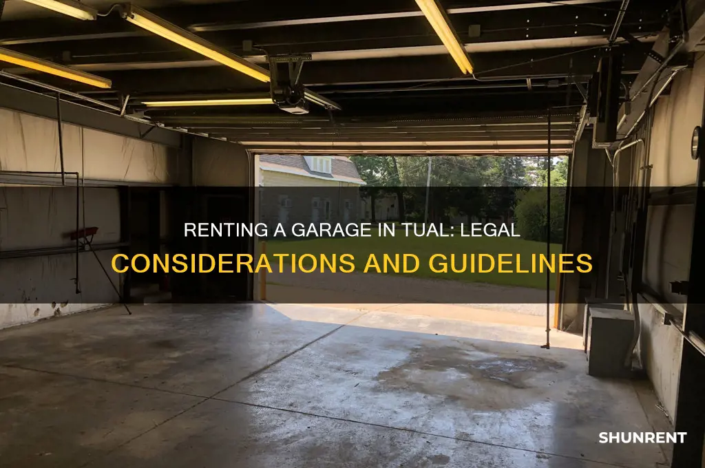 is it legal to rent a garage in tual